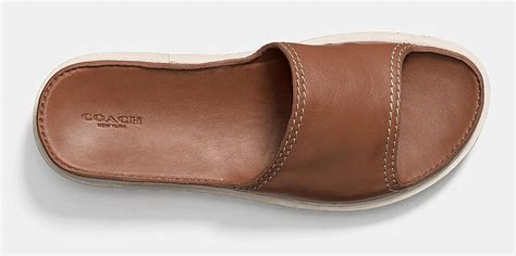 coach men's sandals.